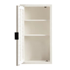 Mezzeta Tall Wood Bath Cabinet