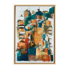 Sylvie Meteora Framed Canvas by Leah Nadeau