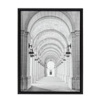 Sylvie Union Station Framed Canvas by Golie