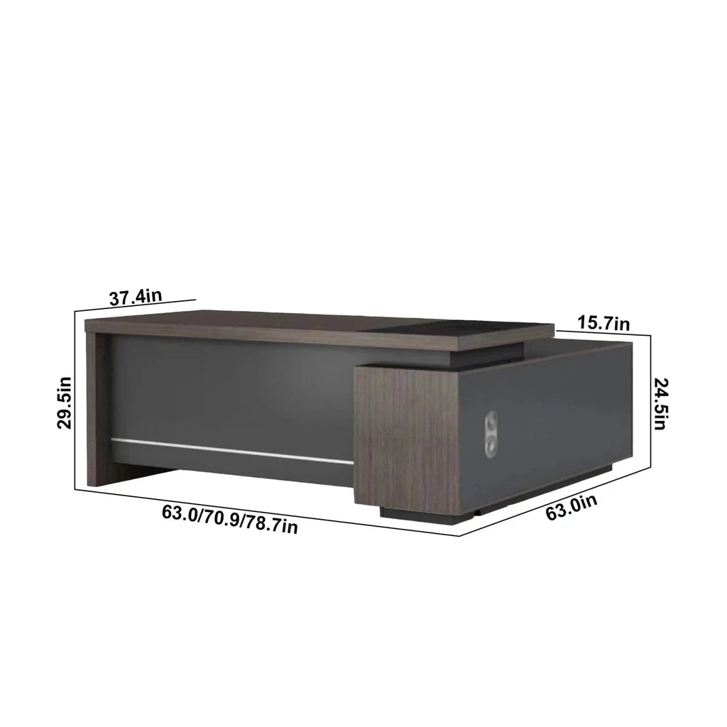 Hadley · Modern L-Shaped Executive Desk