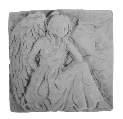Kay Berry Inc. 22320 4-1/4&Quot; X 4-1/2&Quot; Kneeling Angel Plaque