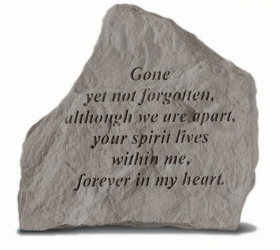 Kay Berry- Inc. 78220 Gone Yet Not Forgotten - Memorial - 5 Inches X 5.5 Inches