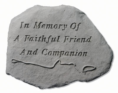 Kay Berry- Inc. 93720 In Memory Of A Faithful Friend - Leash And Collar Memorial - 15.5 Inches X 11.5 Inches