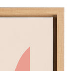 Sylvie Mid Century 5 Framed Canvas by Rachel Lee of My Dream Wall