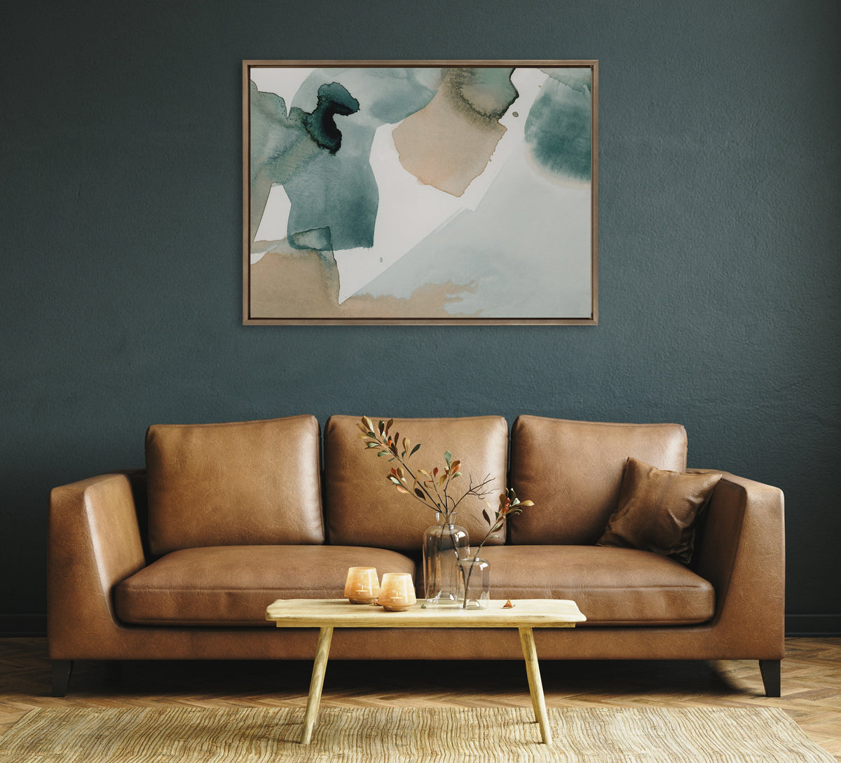 Sylvie Color Exploration I Framed Canvas by Amy Lighthall