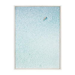 Sylvie Woman Floating Framed Canvas by Amy Peterson