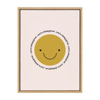 Sylvie Your Doing Great Framed Canvas by Duchess Plum