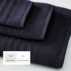 Luxury Combed Cotton Bath Towel Set - Karina Collection