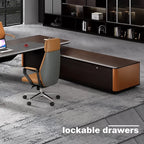 Kitley · Modern L-Shaped Executive Desk