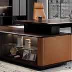 Kitley · Modern L-Shaped Executive Desk