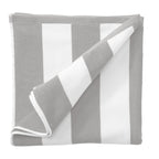Cotton Velour Cabana Stripe Beach Towel - Novia Collection.