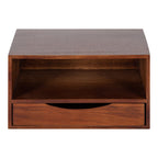 Hutton Floating Wall Shelf with Drawer