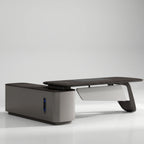 Veris · Modern L-Shaped Executive Desk
