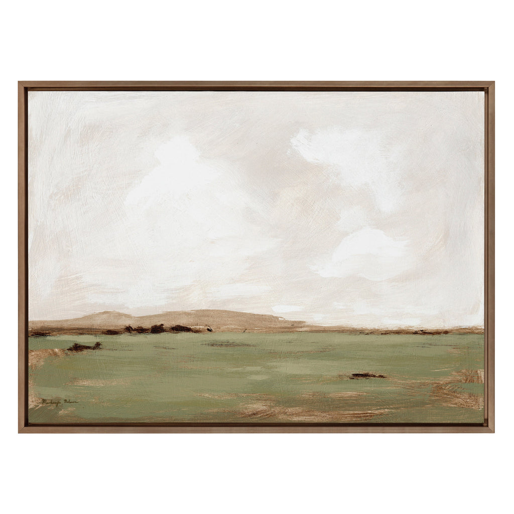 Sylvie Rest No 2 Framed Canvas by Mackenzie Nelson