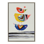 Sylvie The Family Tree Framed Canvas by Rachel Lee of My Dream Wall