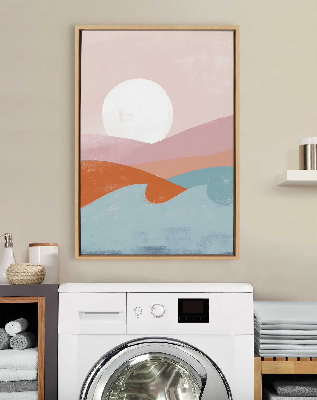 Sylvie Endless Summer Vertical Framed Canvas by Kate Aurelia Holloway