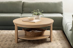 Foxford Round Wood Coffee Table
