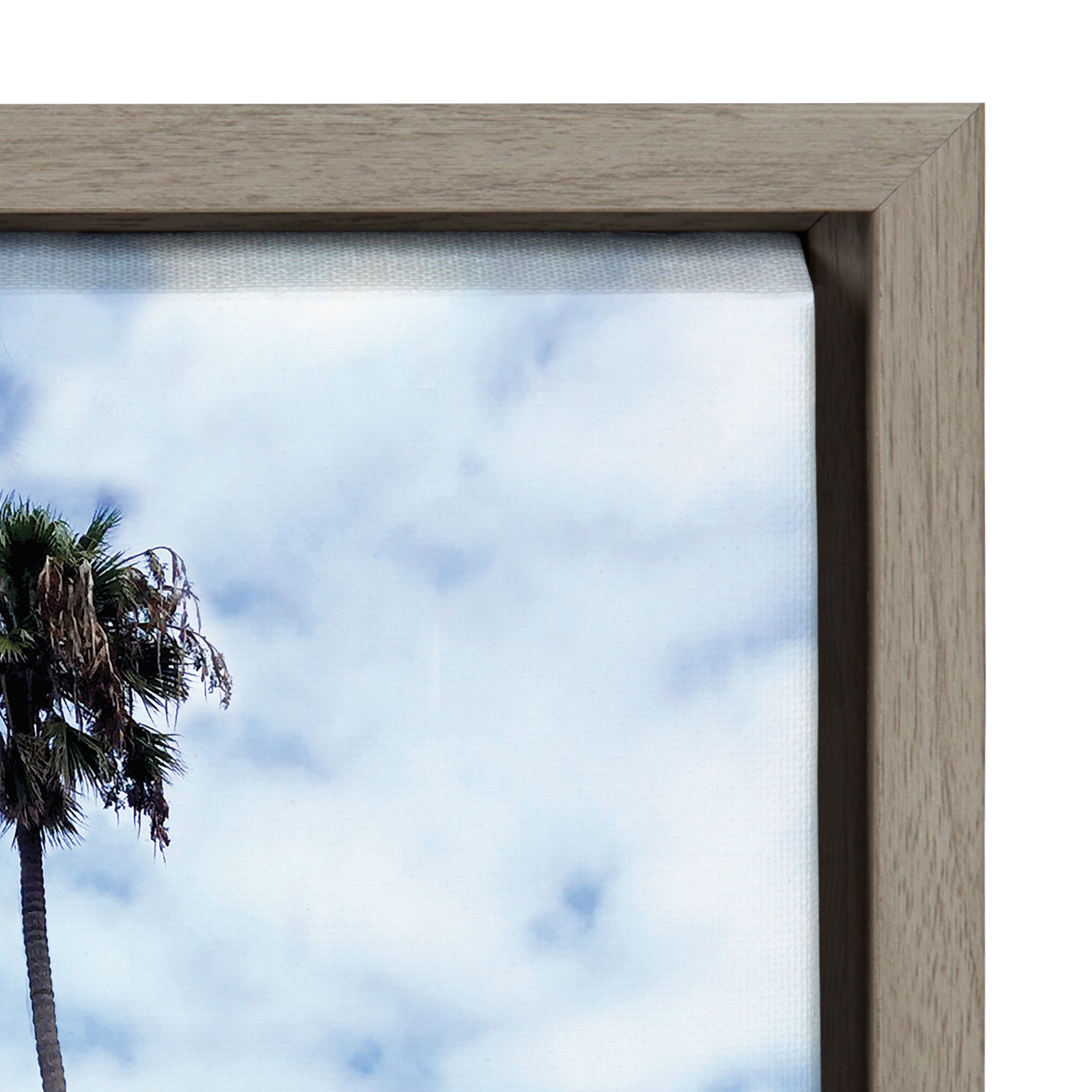 Sylvie La Jolla Commute Framed Canvas by Rachel Bolgov