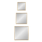 Rhodes Modern Square Mirror Set