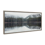 Sylvie Still Reflection Framed Canvas by Emiko and Mark Franzen of F2Images