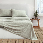 Turkish Cotton Flannel Sheet Set - Winter Floral Collection
