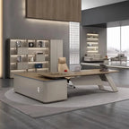 Laurier · Modern L-Shaped Executive Desk
