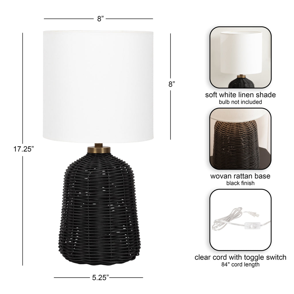 Wylla Rattan Table Lamp