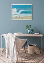 Sylvie Beach Day Framed Canvas by Julie Maida