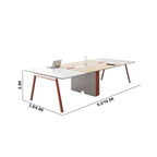 Comity · White Collaborative Meeting Table