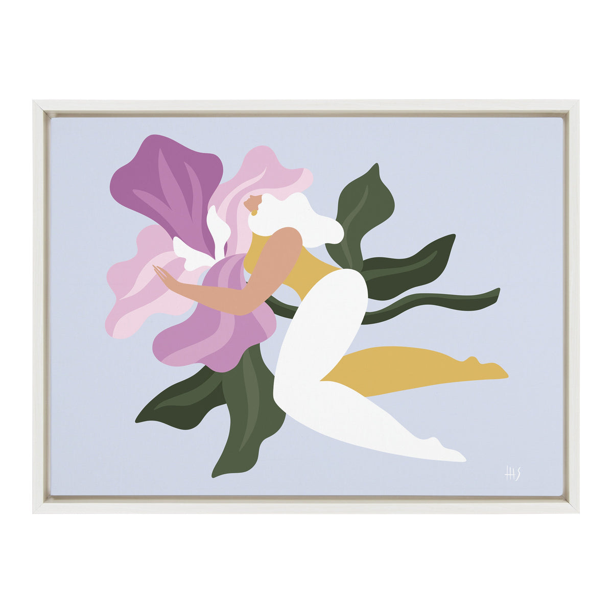 Sylvie How to Soar Framed Canvas by Maggie Stephenson