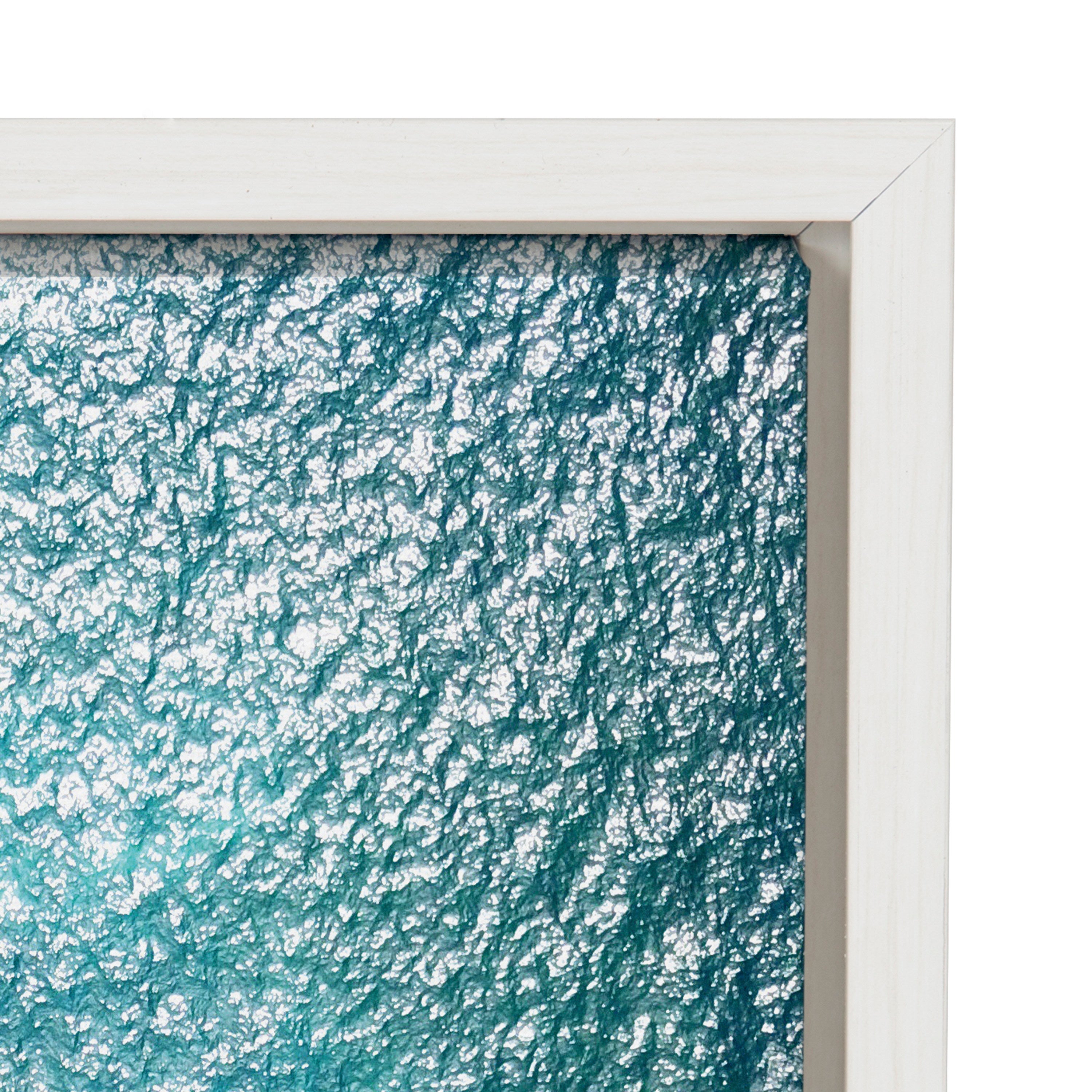 Sylvie Maui Black Sand Beach 1 Framed Canvas by Rachel Bolgov
