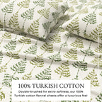 Turkish Cotton Flannel Sheet Set - Elevated Holiday Collection