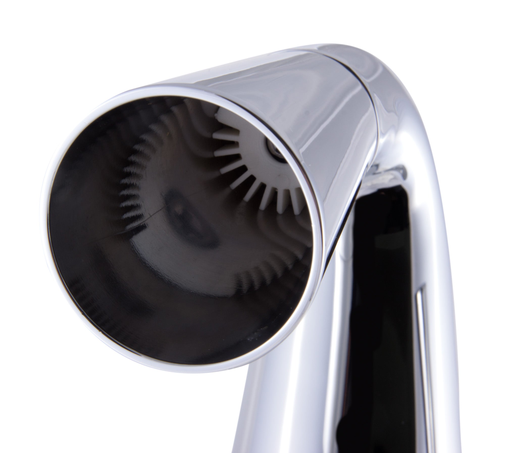 Alfi Brand Ab1792-Pc Polished Chrome Single Hole Tall Cone Waterfall Bathroom Faucet