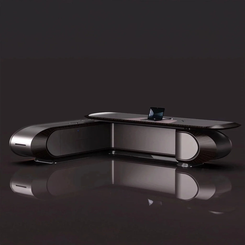 Echelon · Luxury L-Shaped Executive Desk