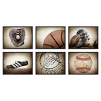 Sylvie Vintage Hardball Framed Canvas by Shawn St. Peter