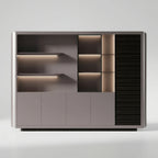 Linea ·  Office Shelves w/ Lighting & Storage