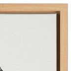 Sylvie Minimalist Evergreen Trees Sketch Framed Canvas Art Set by The Creative Bunch Studio