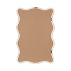 Rahfy Rattan Rectangle Scallop Mirror