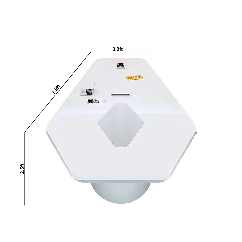 Vertix · Conference Room Table, Tapered Hexagon