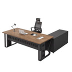 Patton · Executive Desk w/ Mobile Storage