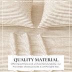 Striped Sheet Set - Evette Collection