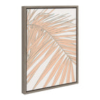 Sylvie Palms Framed Canvas by Alicia Schultz