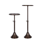 Sanzo Adjustable Metal Drink Table