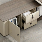 Mantell · Modern L-Shaped Executive Desk