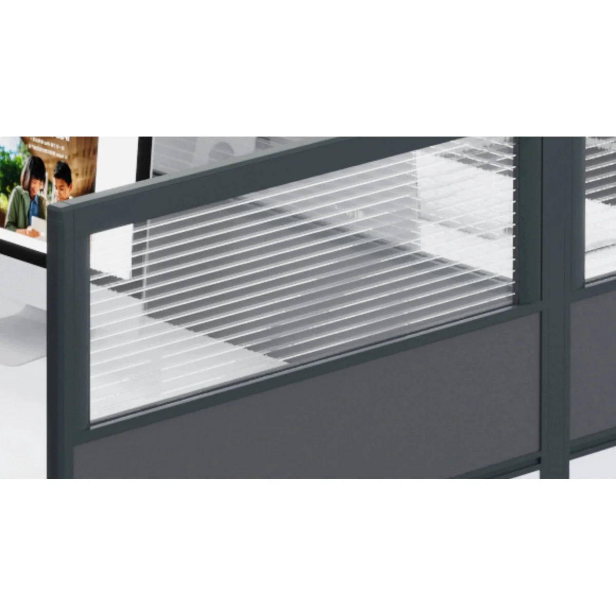 Lintra · Straight Workstation Cubicle