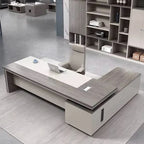 Purdue · Modern L-Shaped Executive Desk