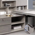 Purdue · Modern L-Shaped Executive Desk