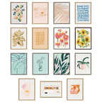 Sylvie Sea Plant and Ocean Treasures Framed Canvas Set by Alicia Schultz