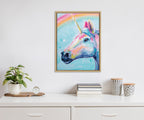 Sylvie Do You Believe in Magic Framed Canvas by Rachel Christopoulos