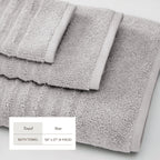 Luxury Combed Cotton Bath Towel Set - Karina Collection